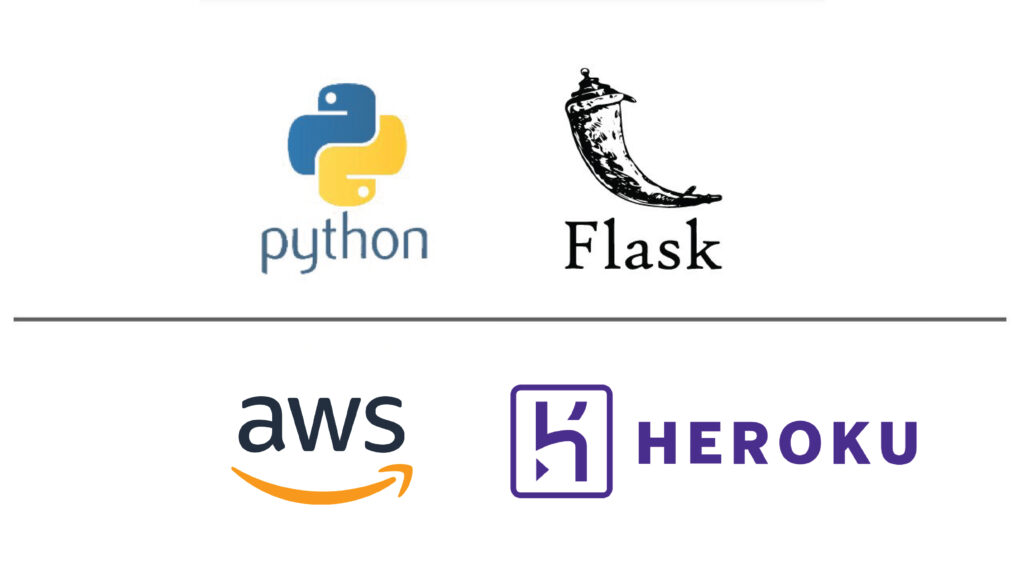 Flask AWS heroku deploy