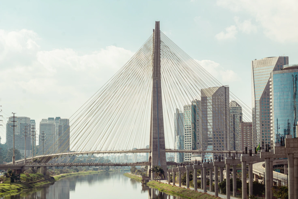 Octávio Frias de Oliveira Bridge - São Paulo - Brazil - a thriving tech metropolis in Latin America